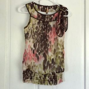 Blouse Tank with bow detail
